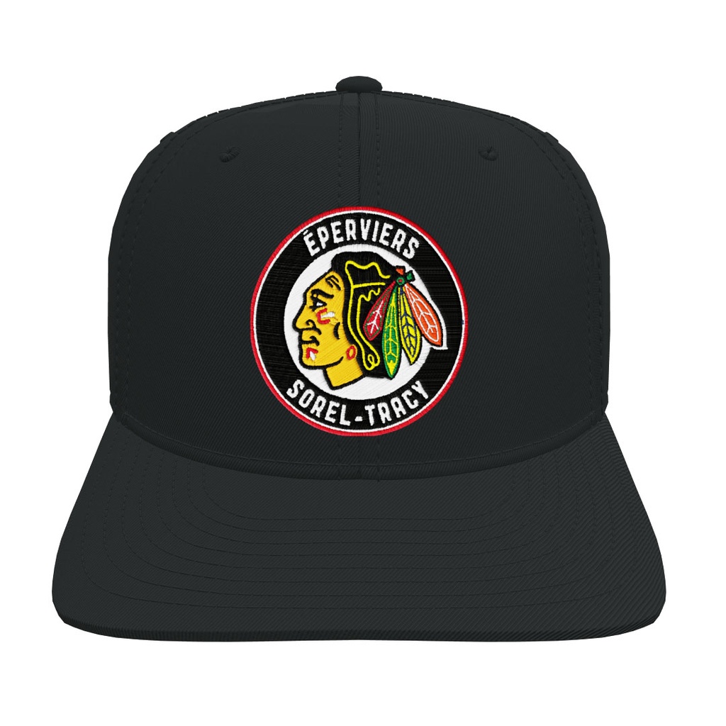 i8505 - Éperviers Classique - Snapback Hat - 6 Panels