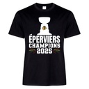 ATC2000 - Éperviers Champions 2025 - Ringspun Cotton T-Shirt - Coupe Homme