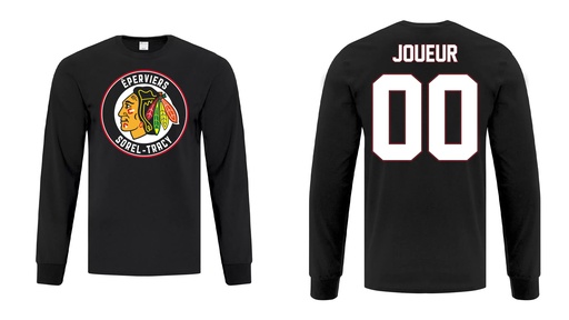 ATC1015 - Éperviers Classique - Long Sleeve Cotton Tee - Unisex